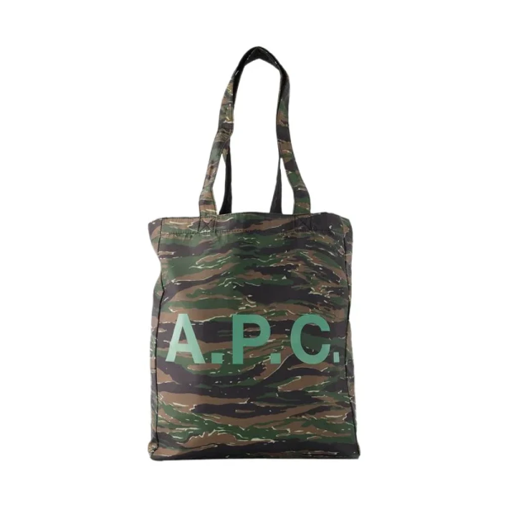 A.p.c. Plastic shoulder-bags Green Unisex