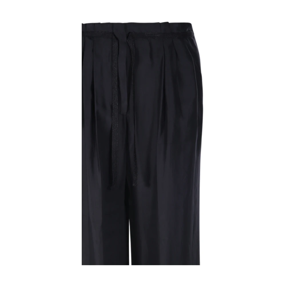 Forte Elegante Nero Palazzo Broek Black Dames