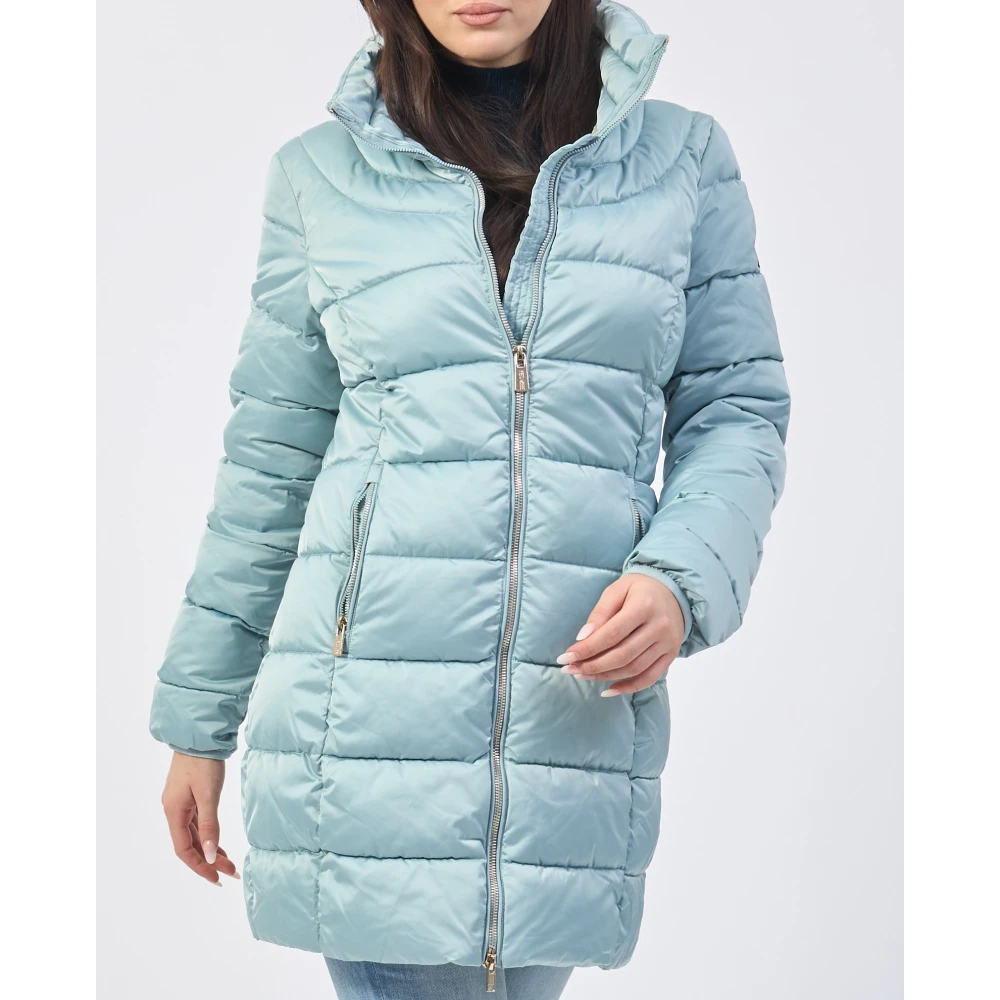 YES ZEE Groene Winterjas Green Dames