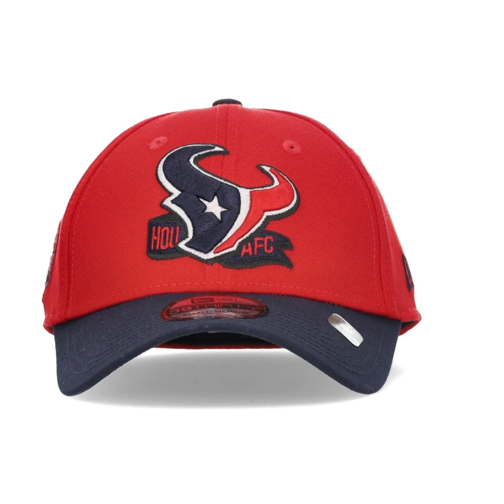 new era Houston Texans Football Team Gebogen Klep Pet Red Heren