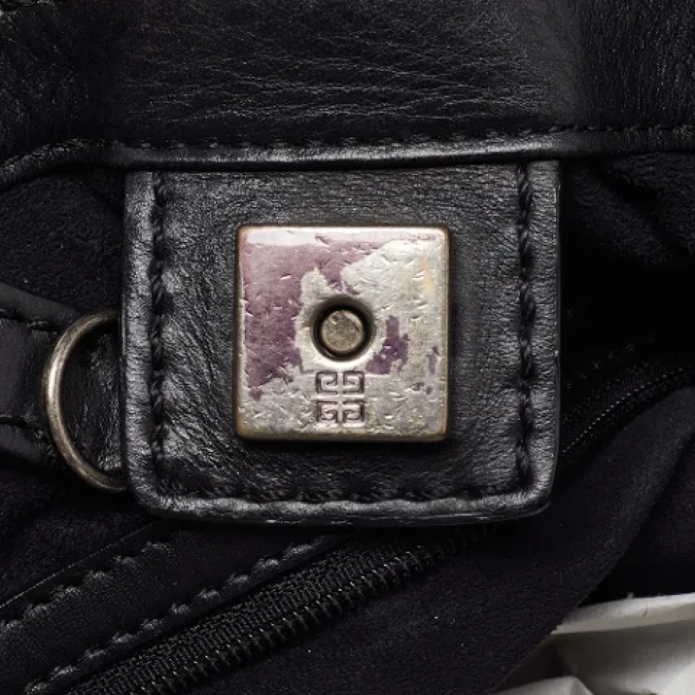 Givenchy Pre-owned Leather totes Black Dames