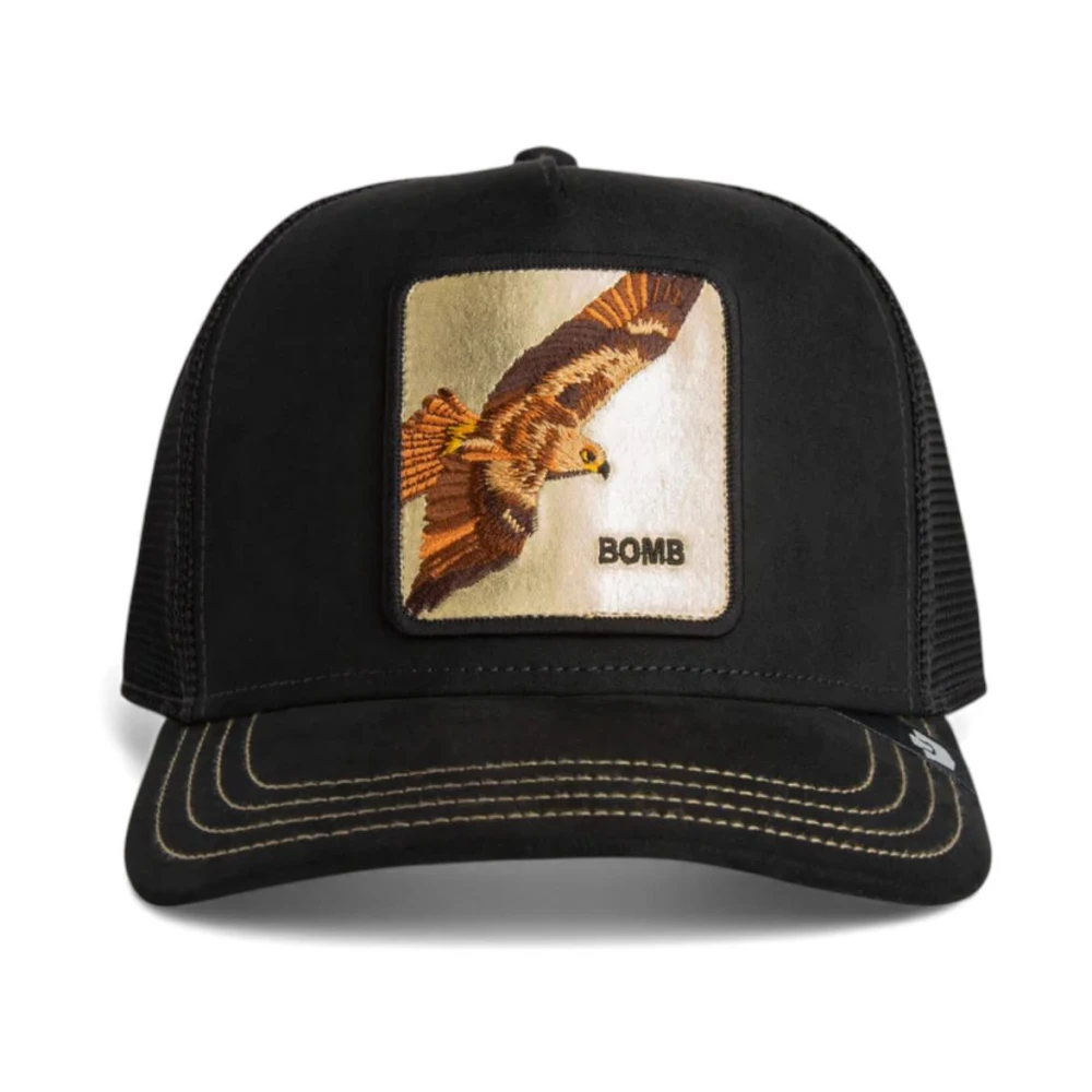 Goorin Bros Men's Black Hats & Caps, One Size, Trucker Golden Bomb