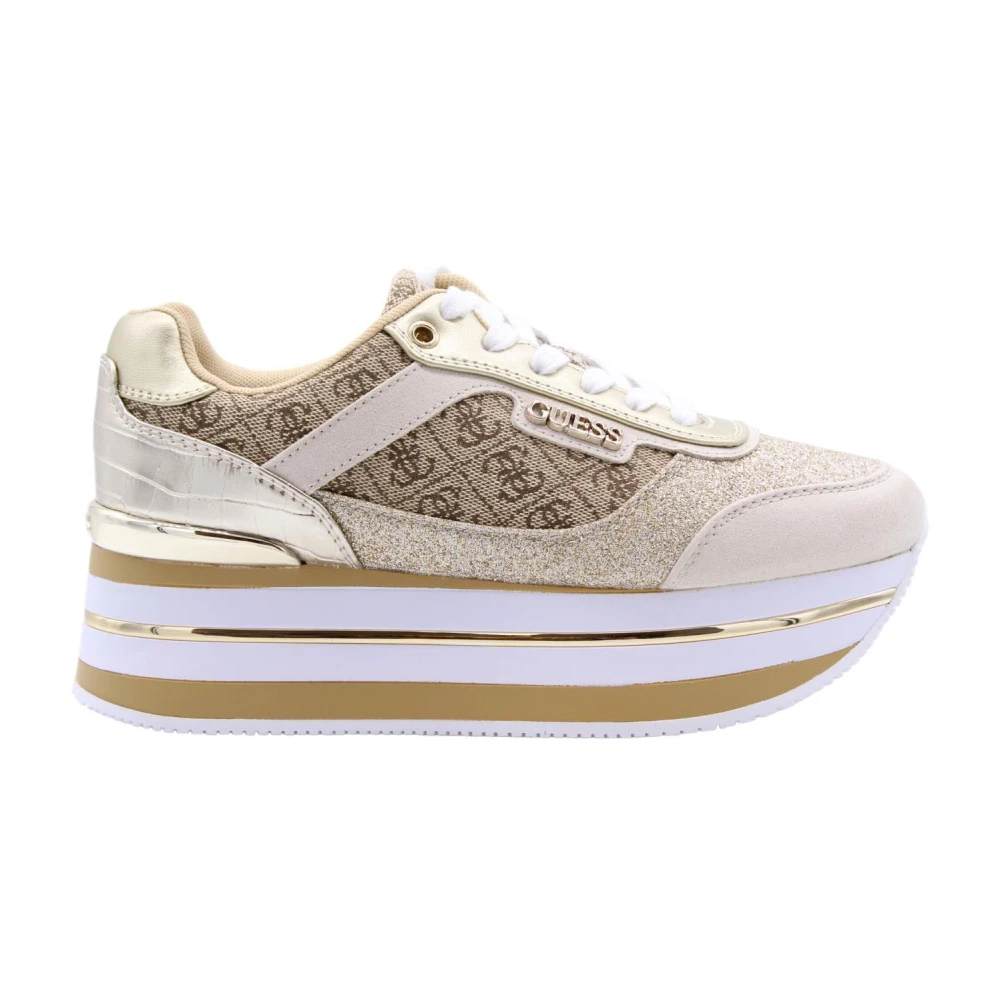 Guess - Shoes > Sneakers - Beige - Guess - Modalova