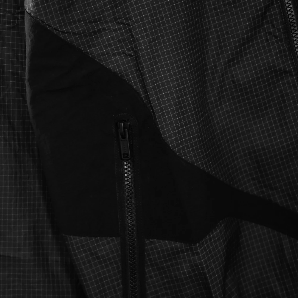 Jordan Lichtgewicht Track Jacket met hoge kraag Black Heren