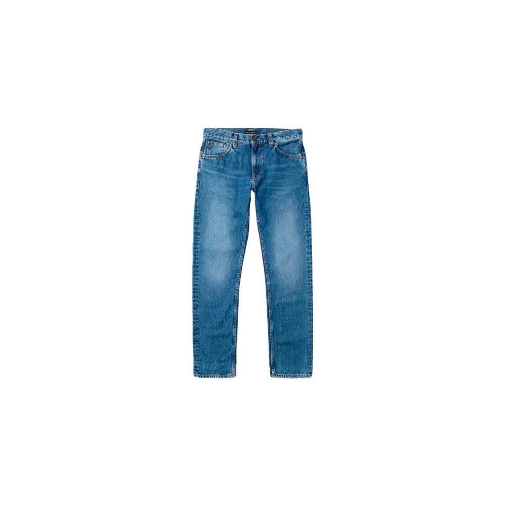 Nudie Jeans Slim-fit Jeans Blue Heren
