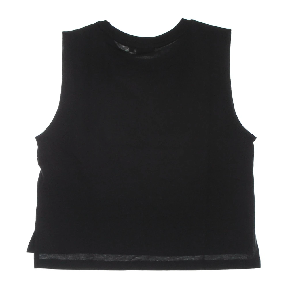Fila Zwarte Beauty Cropped Boxy Tank Top Black Dames