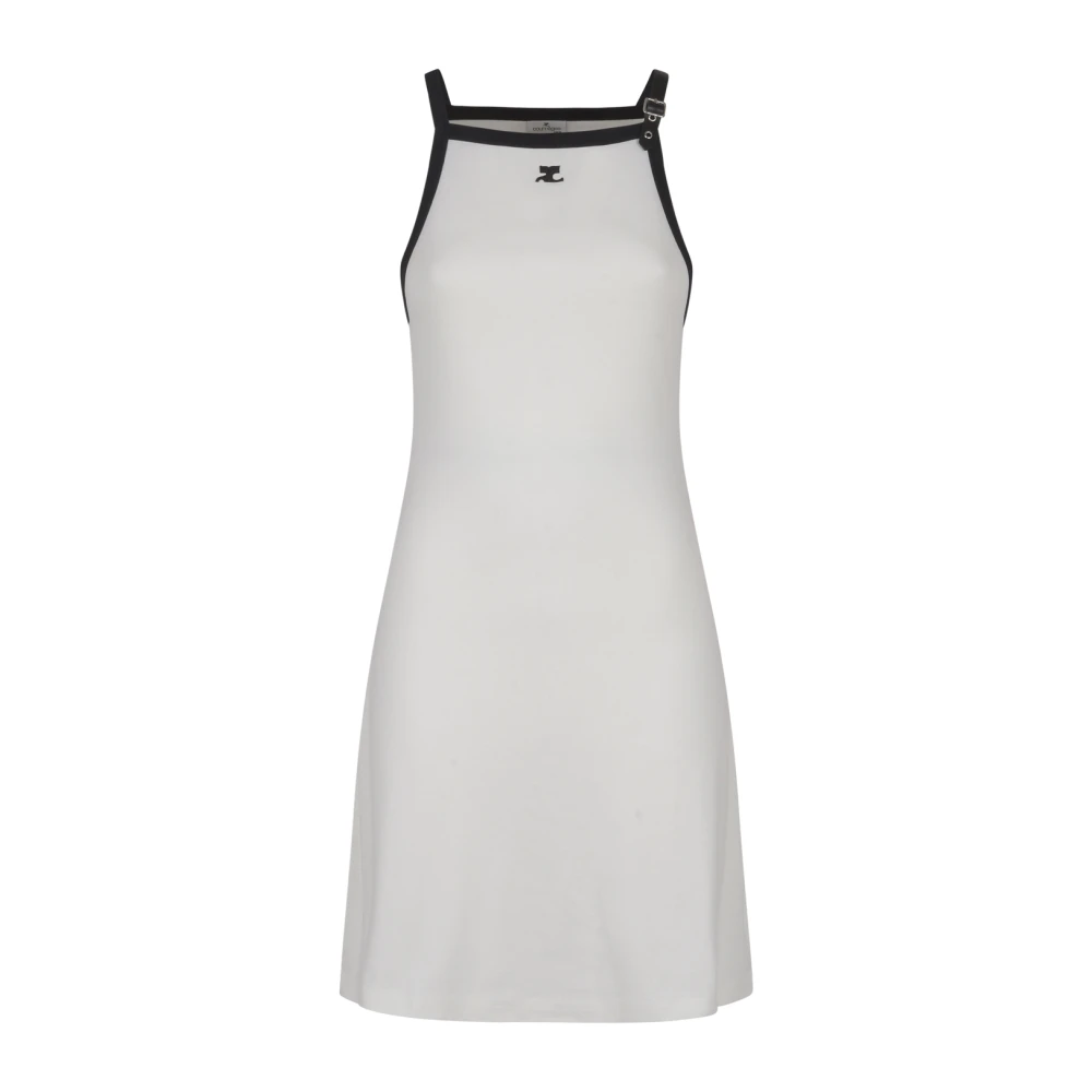 Courrèges Women's White Short Dresses, M, Courreges Dresses