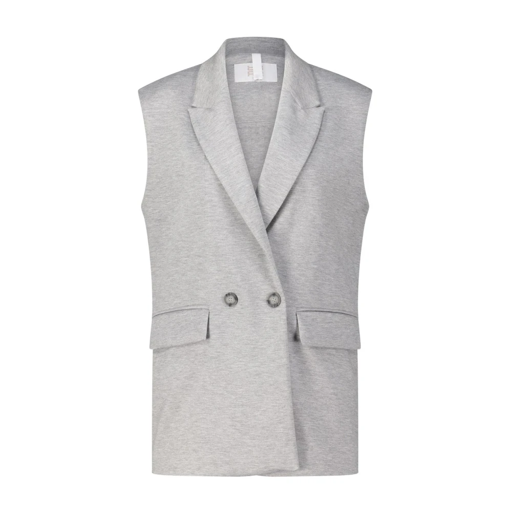 RIANI Blazer-Design Vest Gray Dames