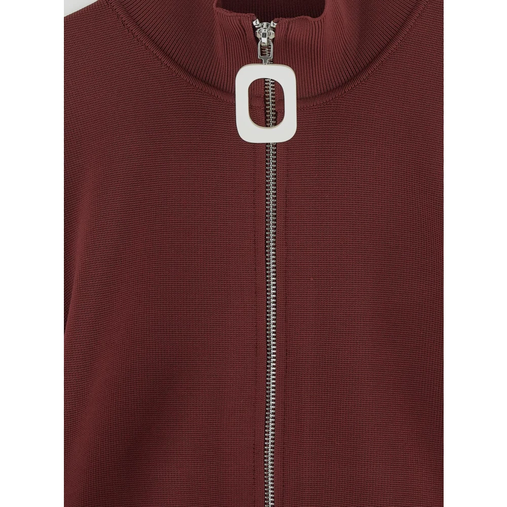 JW Anderson Dames Gebreide Mode Red Dames