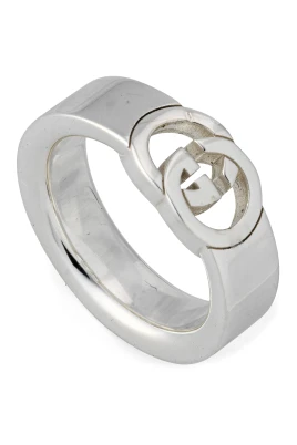 Interlocking Interlocking G ring i sterlingsilver