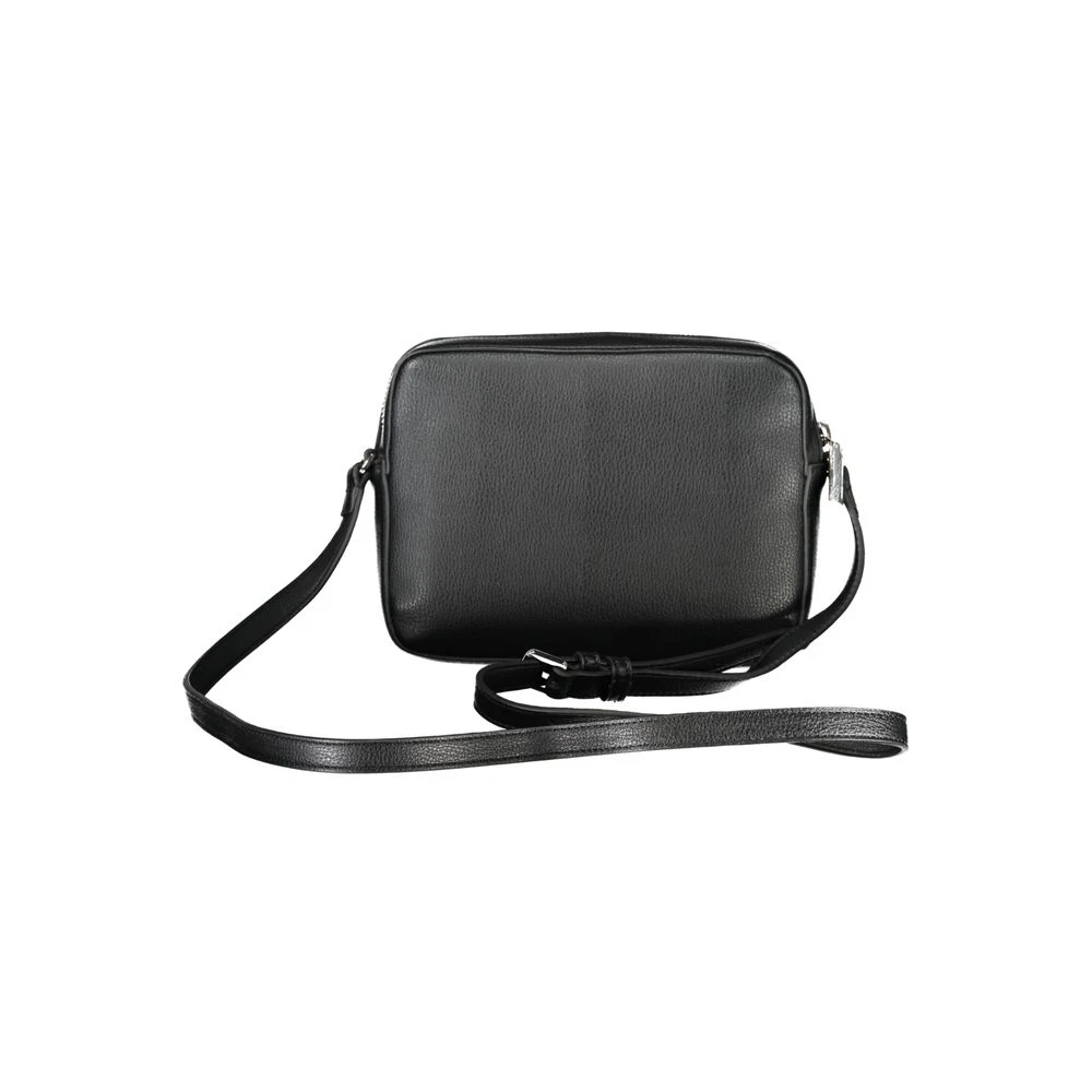 Calvin Klein Zwarte Polyethyleen Handtas Black Dames