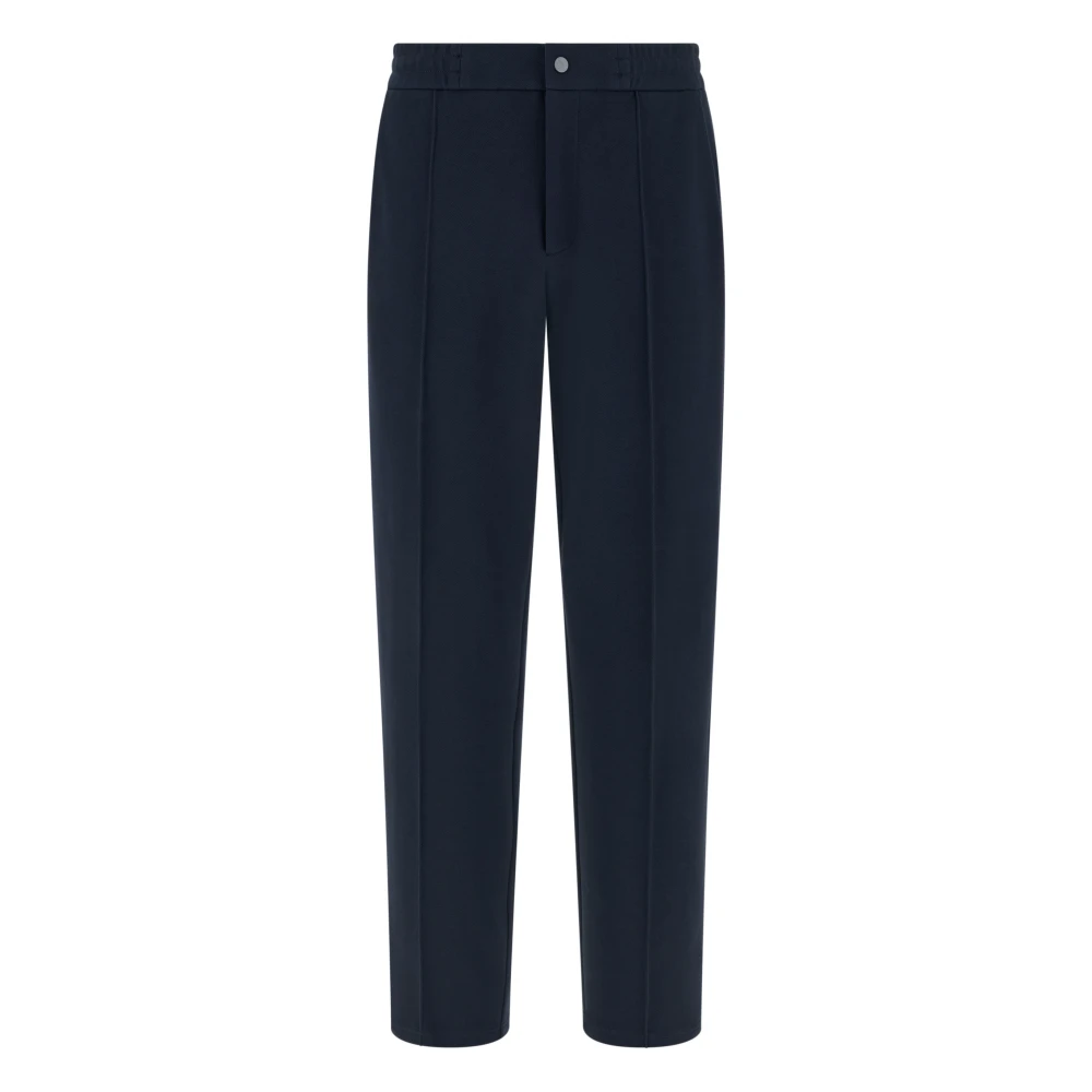 Boggi Milano Herren Blau B Tech Baumwollmischung Scuba-Piqué-Hose