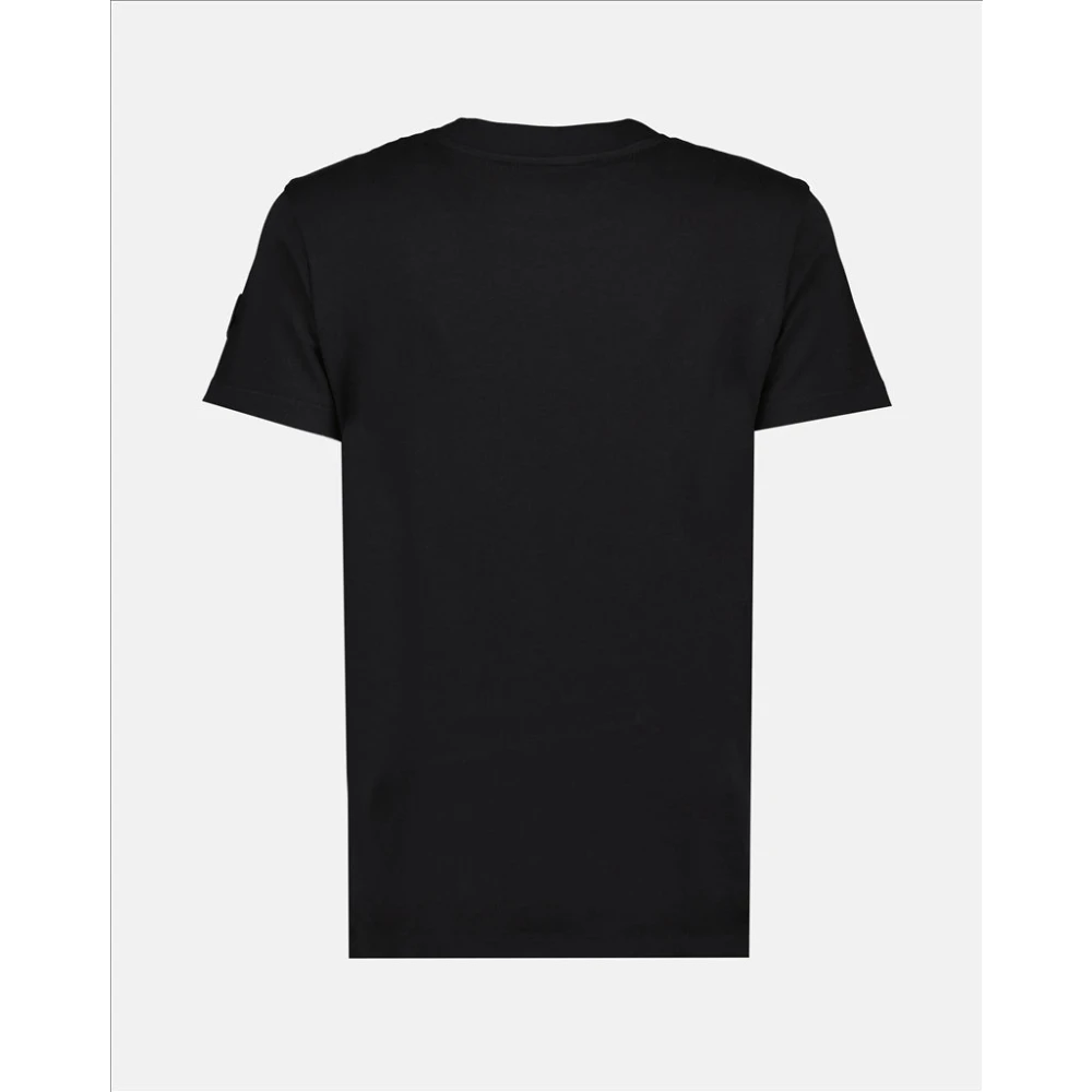 Moncler Logo T-shirt Black Dames