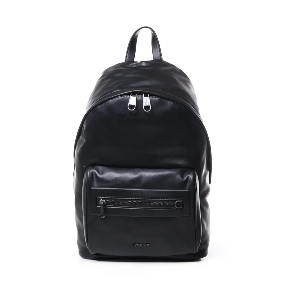 Calvin Klein Men's Black Elevated Campus Backpack
