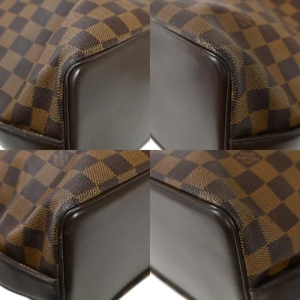Louis Vuitton Vintage Pre-owned Fabric shoulder-bags Brown Dames