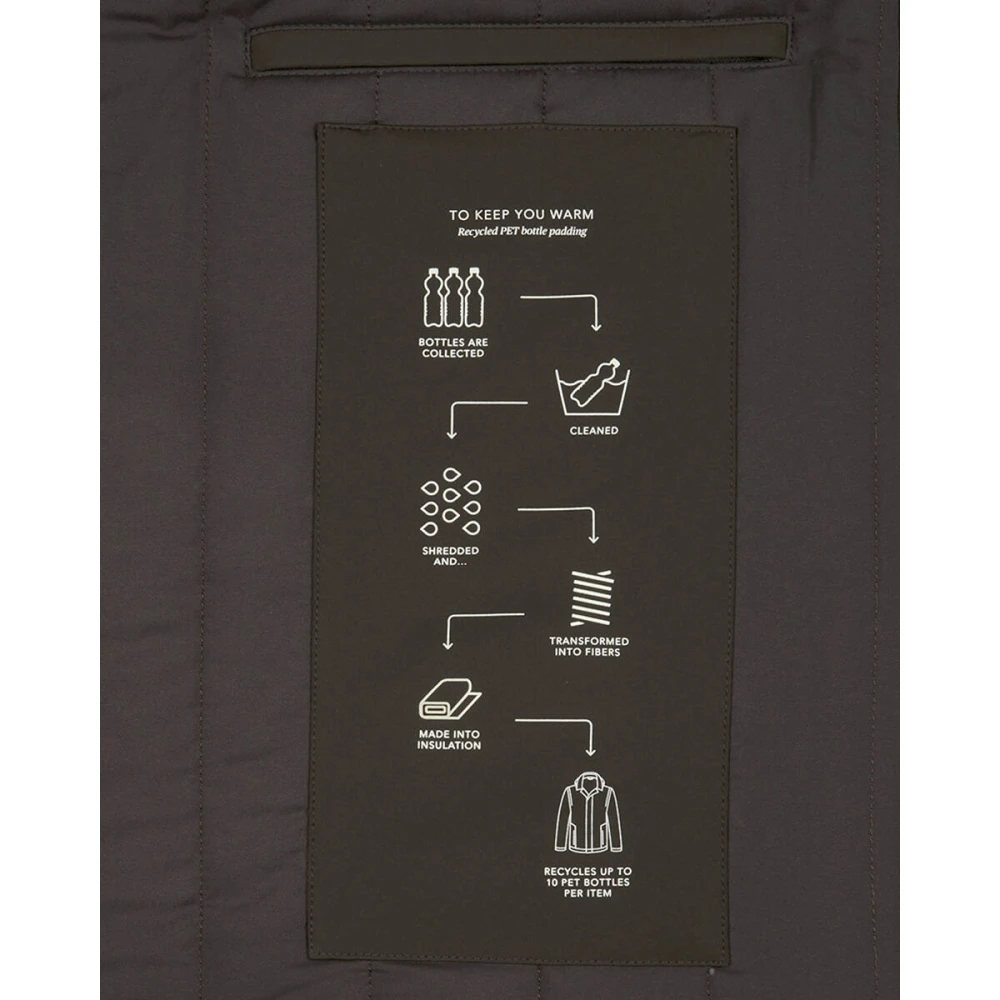 Profuomo Regenjas Lang Bruin Buitenkleding Brown Heren