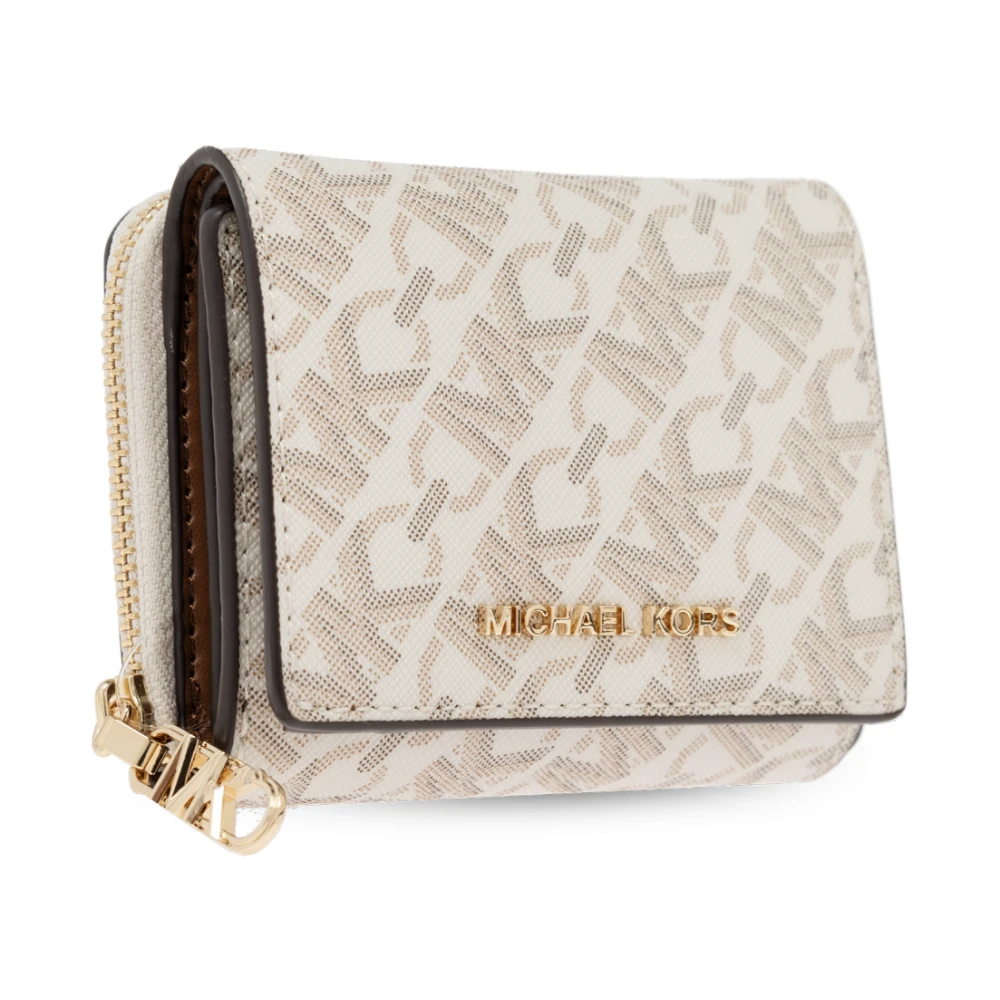 Michael Kors Portemonnee 'Empire' Beige Dames