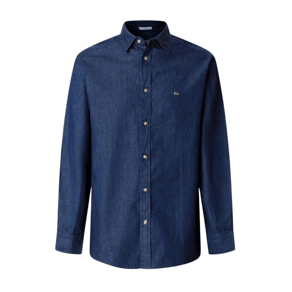 Pepe Jeans , Denim Shirts, Male, Blue, Xl, Slim Fit Denim Shirt - Image 3