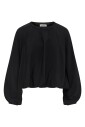 blouse-a-col-rond-ample-avec-ourlet-ballon-et-manches-ballon