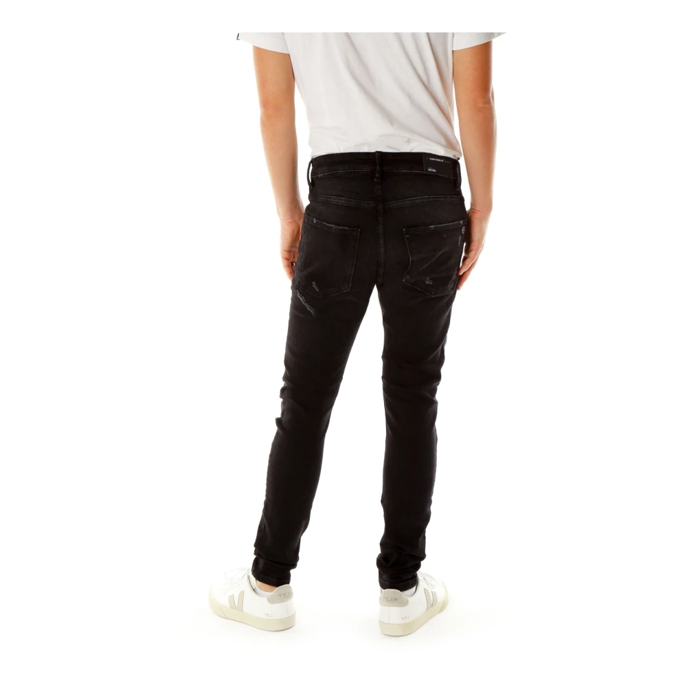 Elias Rumelis Fade Effect Tapered Fit Jeans Gray Heren