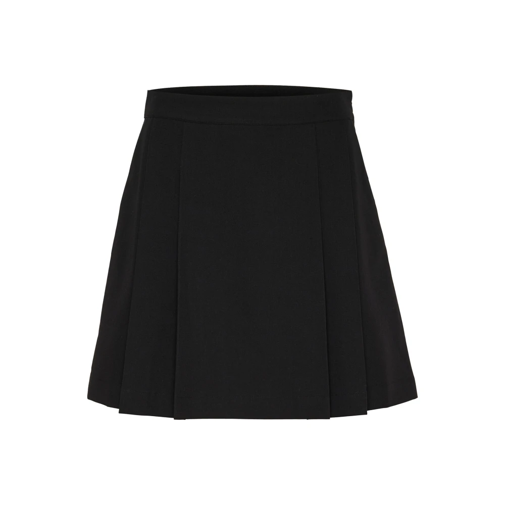 Saint Tropez Zwarte Elastische Taille Rok Black Dames
