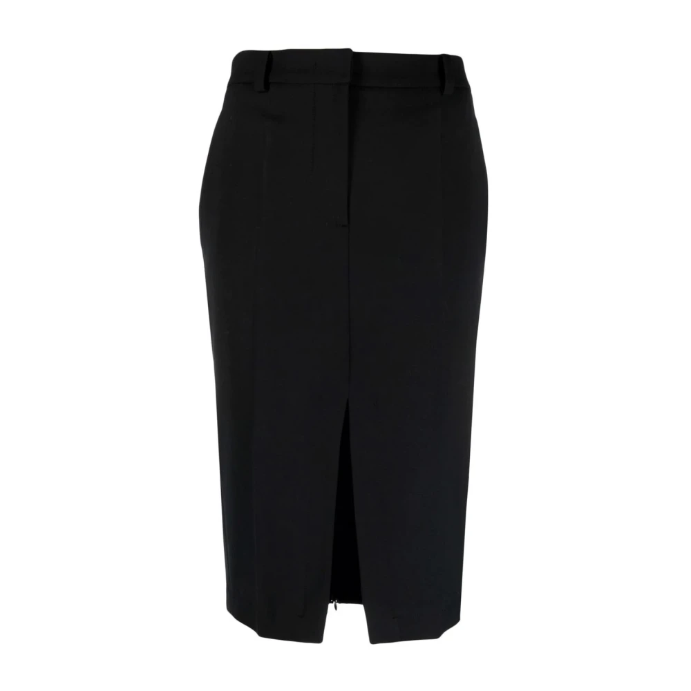 N21 Stoffen Rok Black Dames