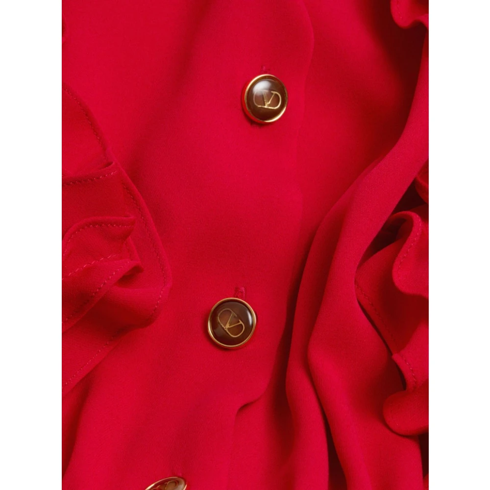 Valentino Garavani Elegante Jurken Collectie Red Dames
