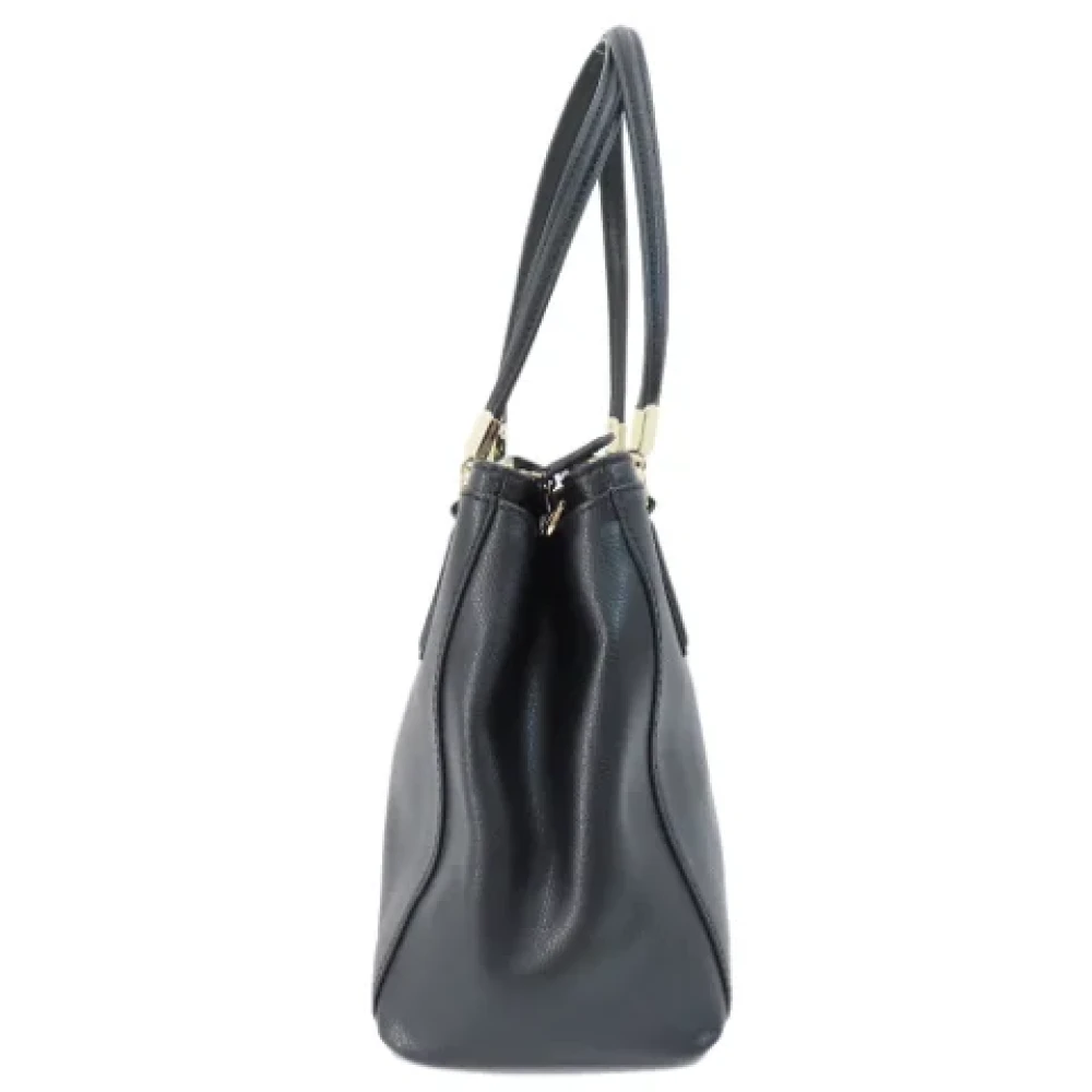 Coach Pre-owned Leather handbags Black Dames