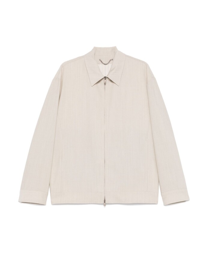 veste-zippee-beige-avec-application-logo