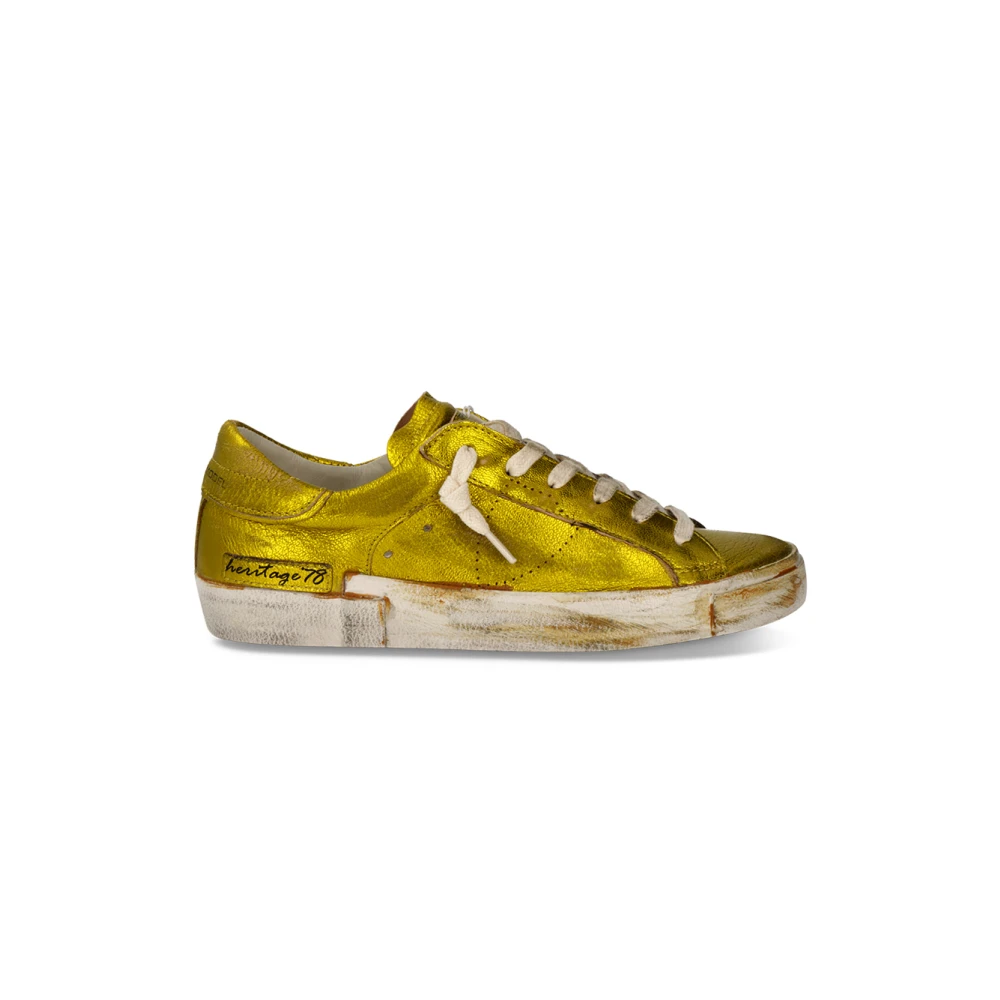 Philippe Model Women's Yellow Sneakers Prsx Tennis