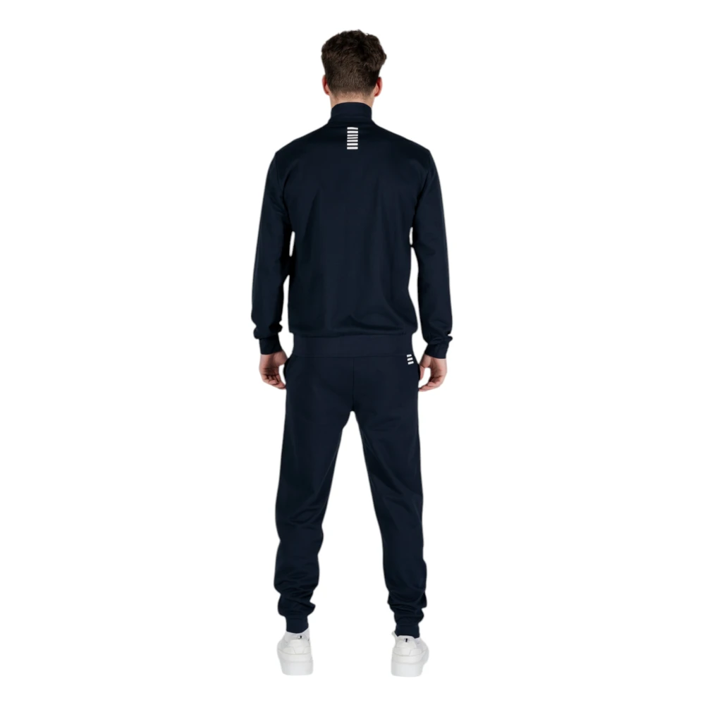 Emporio Armani EA7 Herfst Winter Herenpakken Katoen Collectie Blue Heren