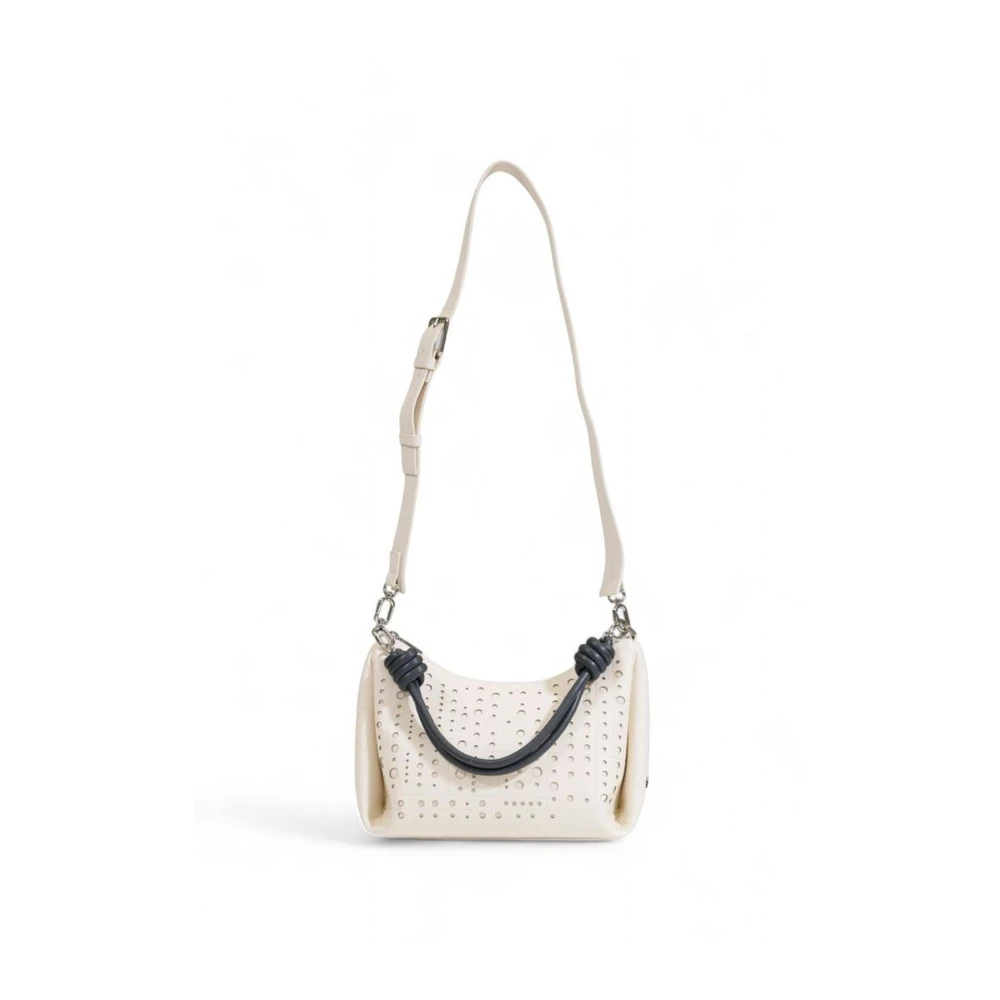 Desigual Stijlvolle Polyurethaan Handtas Dames Collectie Beige Dames