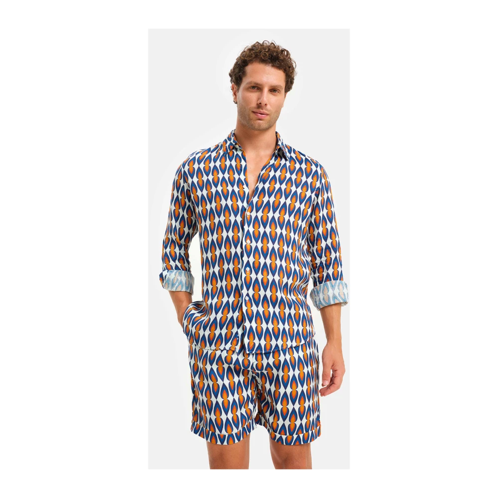 Peninsula Casual Shirts Multicolor Heren