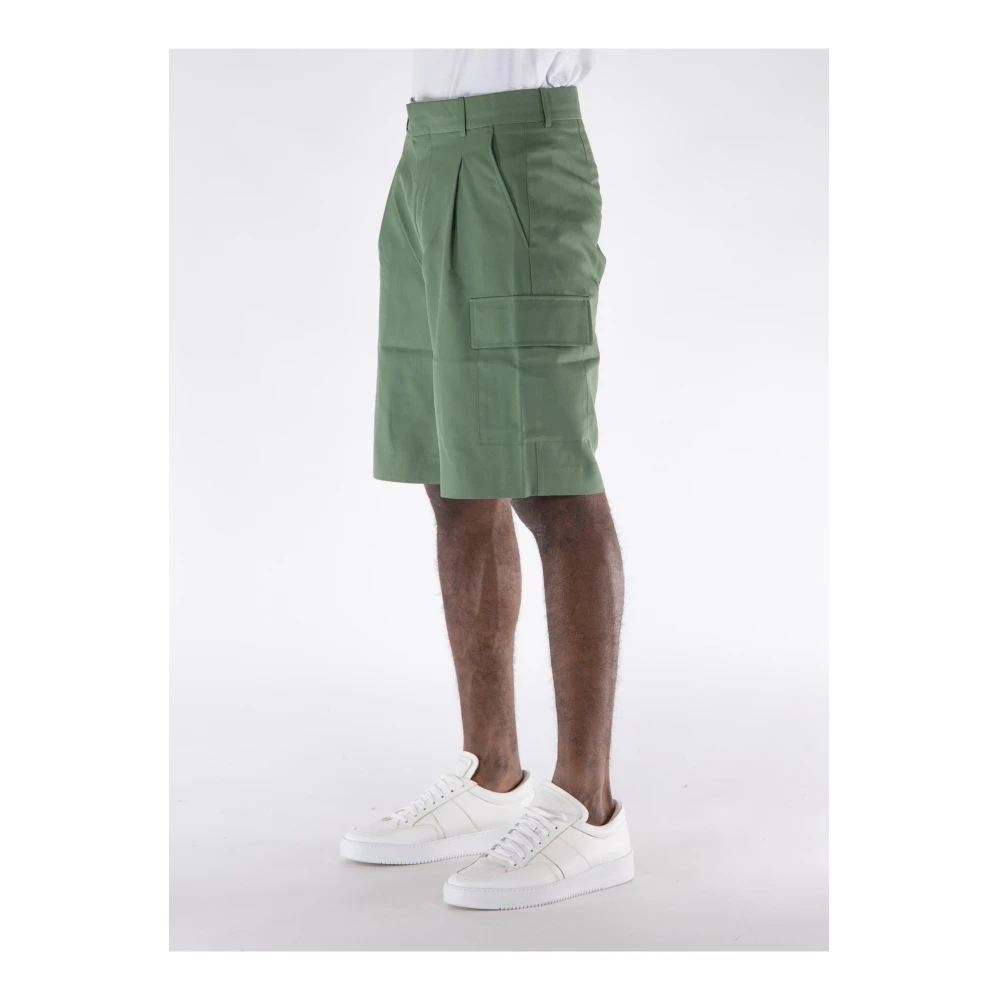 Drole de Monsieur Casual Shorts Green Heren