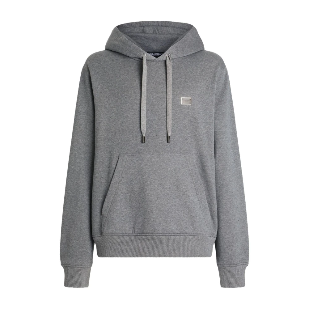 Dolce & Gabbana Grijze Sweater Herenmode Gray Heren