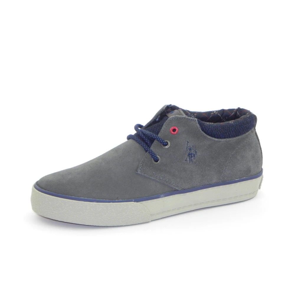 U.s. Polo Assn. Grijze Casual Polo Heren Schoenen Grijs