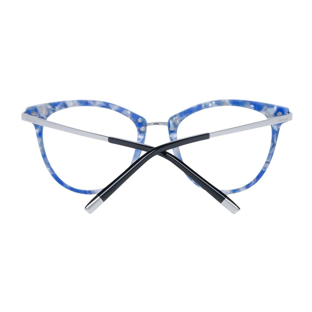 Ana Hickmann Blauwe Ronde Acetaat Optische Frames voor Vrouwen Blue Dames