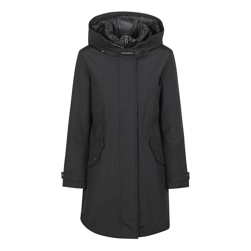 Woolrich Waterdichte 3-in-1 Parka Hooded Jas Black Dames