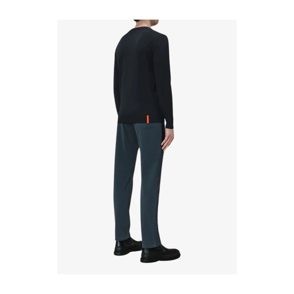 RRD Blauwe Trui met Ronde Hals Blue Heren