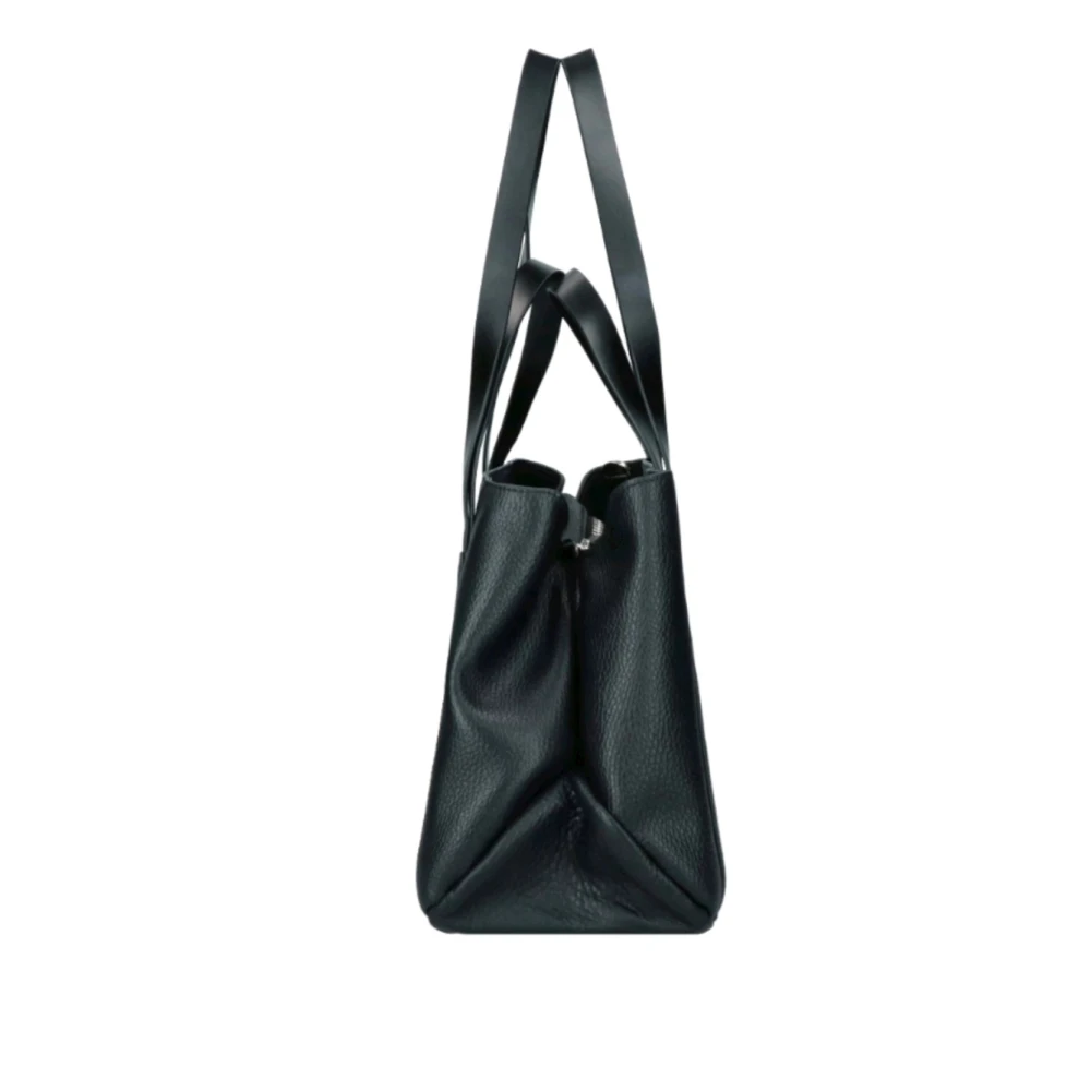 Rebelle Elegante Leren Schoudertas Galaxy Collectie Black Dames