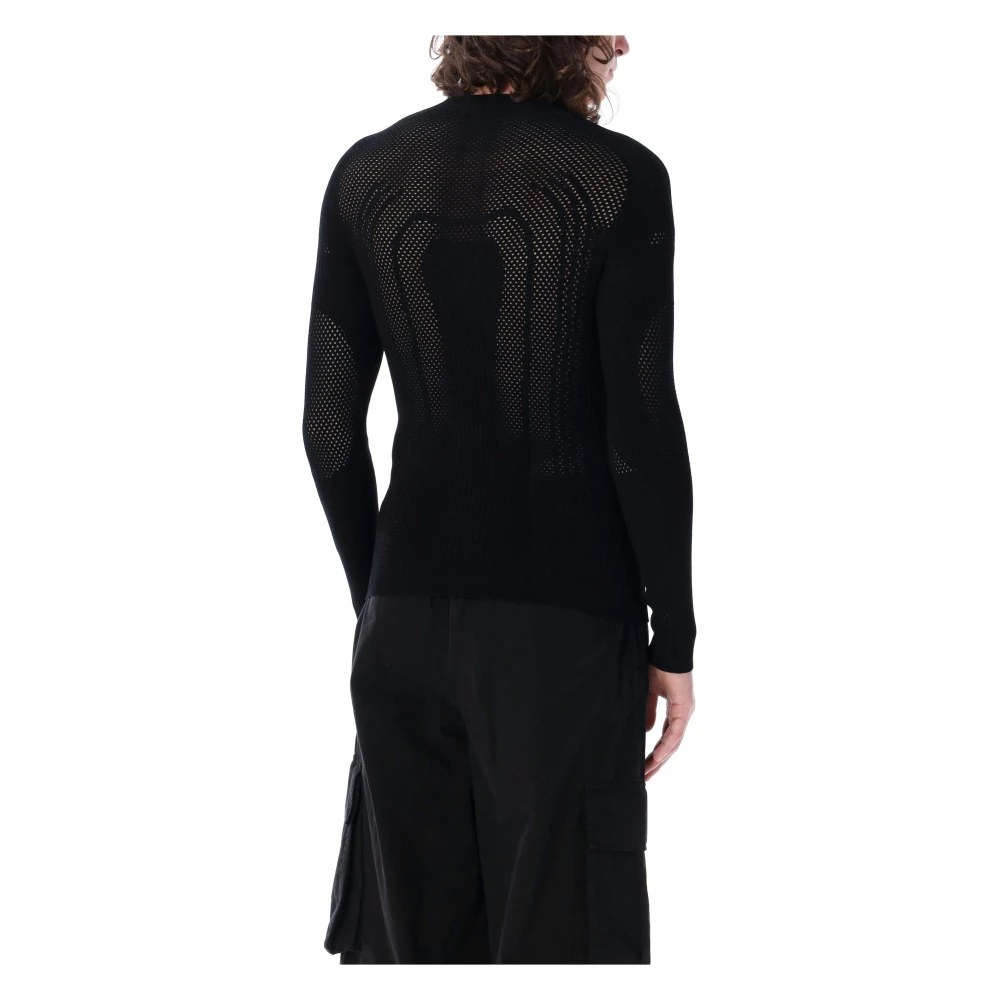 Misbhv Zwart Future Sport Top T-Shirt Black Heren