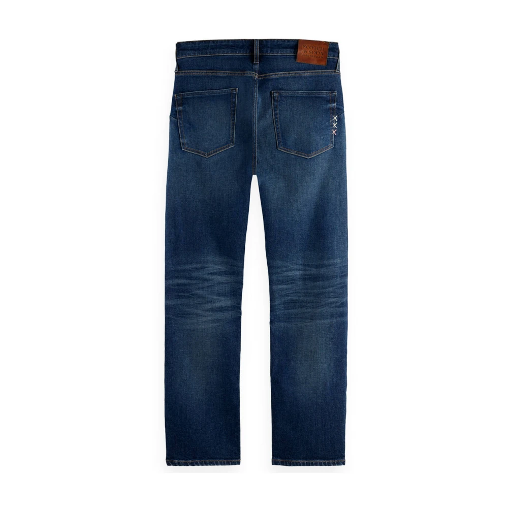 Scotch & Soda Zee Straight Fit Lux Blauwe Jeans Blue Heren