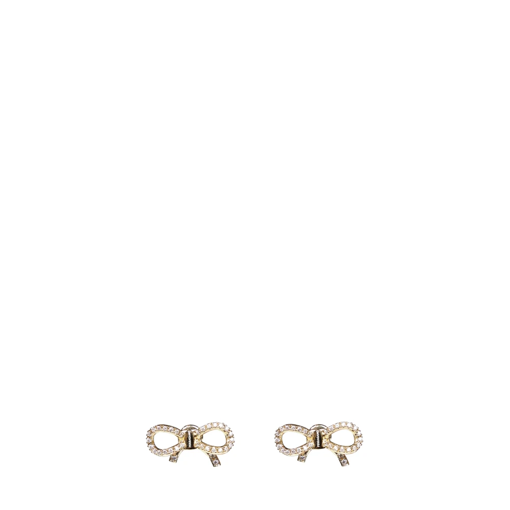 Ferragamo Women's Yellow Vara Bow Earrings - Earrings - One Size - Accessories