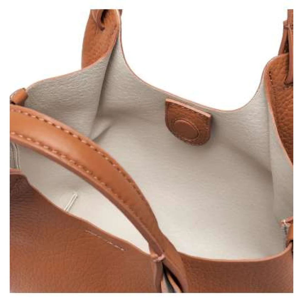 Gianni Chiarini Middelgrote Tote Tas van korrelleer Brown Dames