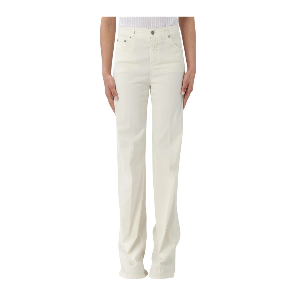 Dondup Donna Beige Pantaloni, W25, New,
