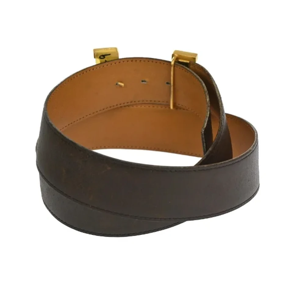 Hermès Vintage Pre-owned Leather belts Brown Unisex
