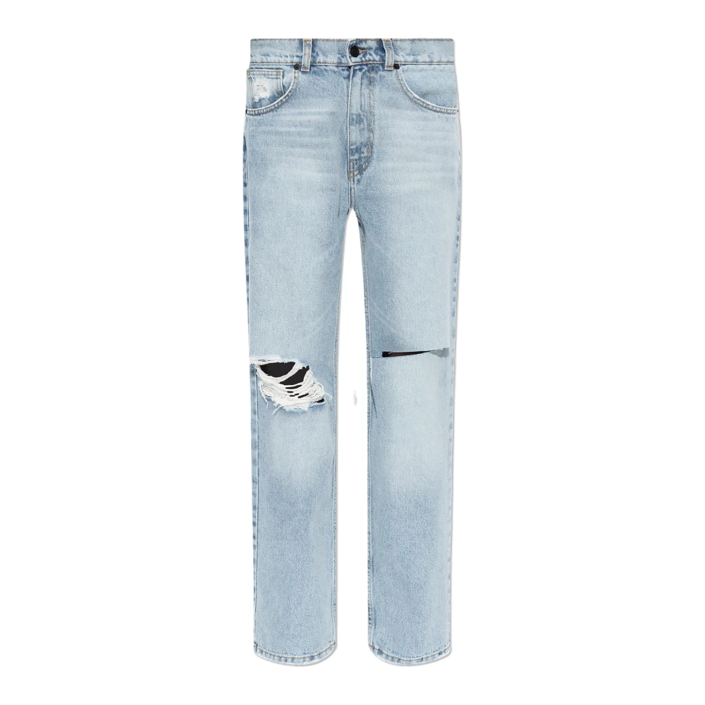 The Mannei Hoge taille jeans 'Lisa' Blue Dames