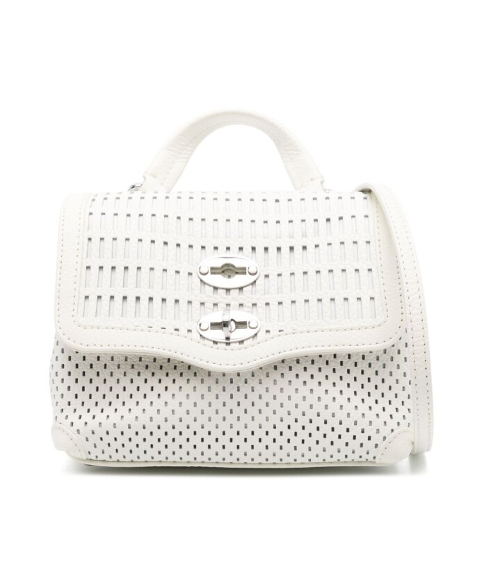 white-twist-lock-shoulder-bag