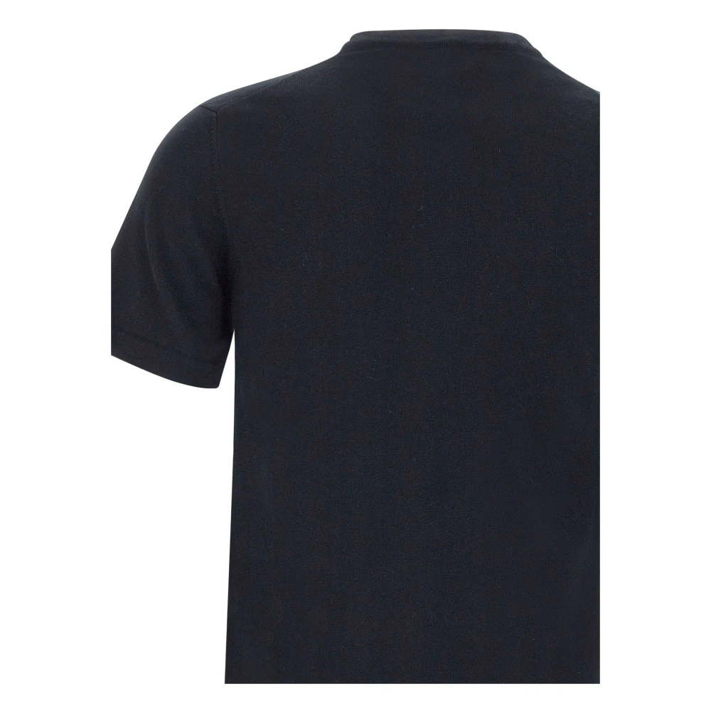 Woolrich Gekamd katoenen T-shirt en Polo Blue Heren
