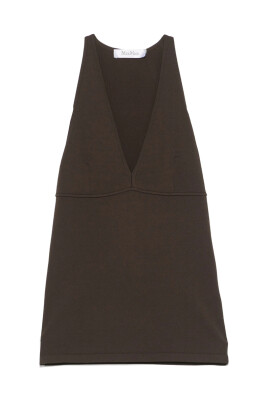 cedar-brown-v-neck-sleeveless-top